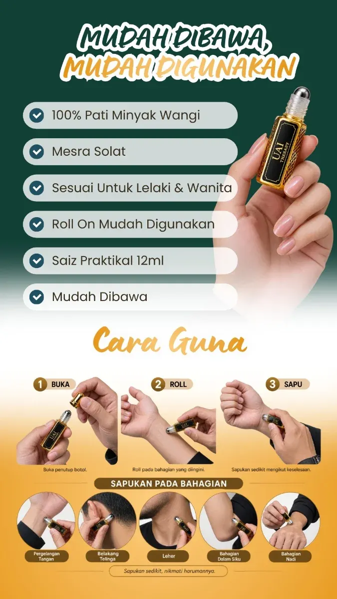 Mudah dibawa, mudah digunakan