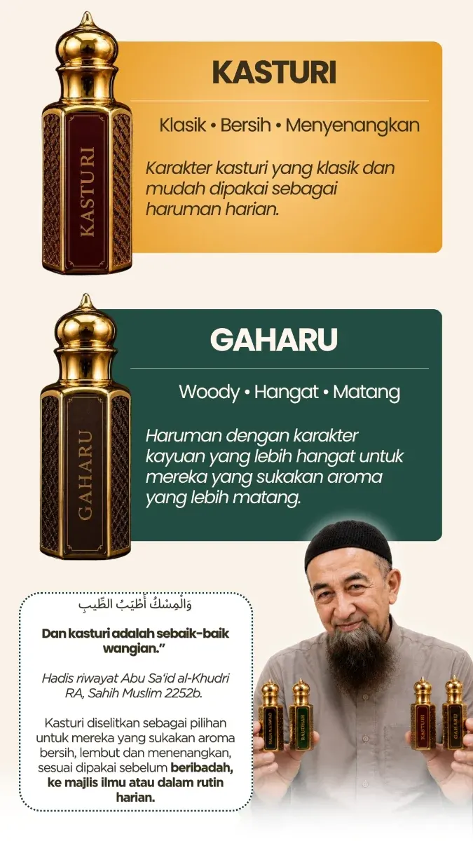 Kasturi dan Gaharu